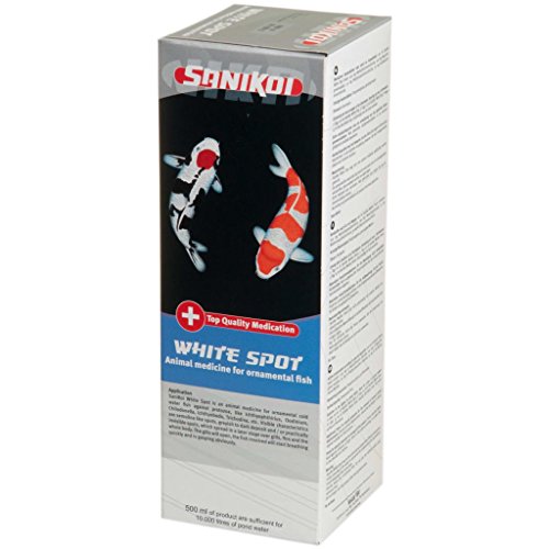 Velda Sanikoi 121122 Heilmittel gegen weiße Pünktchen für Teichfische 500 ml, White Spot, Farblos von velda