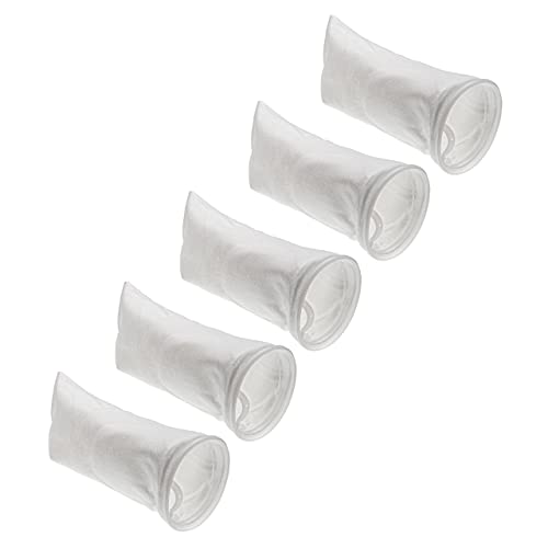 vhbw 5X Universal Filtersocke für Aquarien, Pools, Skimmer - Filterbeutel, Polyethylen, 18 x 45 cm, 100 Mikrometer, Weiß vhbw 5X Universal Filtersocke für Aquarien, Pools, Skimmer - Filterbeutel, Polyethylen, 18 x 45 cm, 100 Mikrometer, Weiß von vhbw