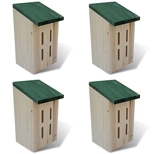 vidaXL Schmetterlinghaus 14 x 15 x 22 cm 4er-Set von vidaXL