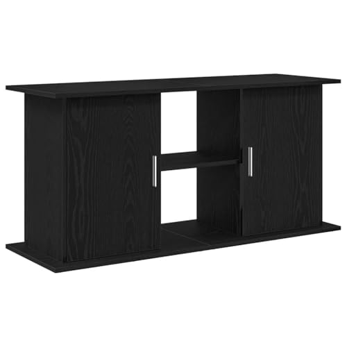 vidaXL Aquariumständer Schwarz Eichen-Optik 121x41x58 cm Holzwerkstoff von vidaXL