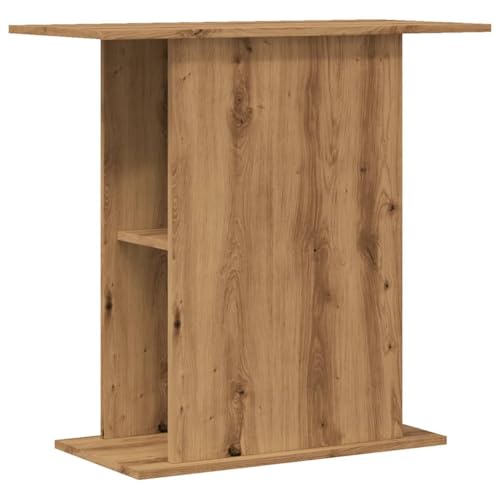 vidaXL Aquariumständer Artisan-Eiche 36x75x72,5 cm Holzwerkstoff, Aquarienschrank, Aquarienunterschrank, Aquarienständer, Aquariumunterschrank von vidaXL