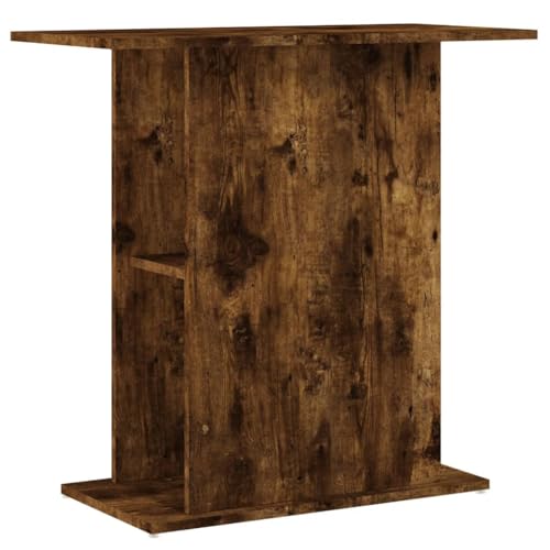vidaXL Aquariumständer, Aquarium Unterschrank mit viel Stauraum, Aquarium Tisch mit Stabiler Oberplatte, Aquariumschrank Aquarium Halter, Räuchereiche Holzwerkstoff vidaXL Aquariumständer, Aquarium Unterschrank mit viel Stauraum, Aquarium Tisch mit Stabiler Oberplatte, Aquariumschrank Aquarium Halter, Räuchereiche Holzwerkstoff von vidaXL