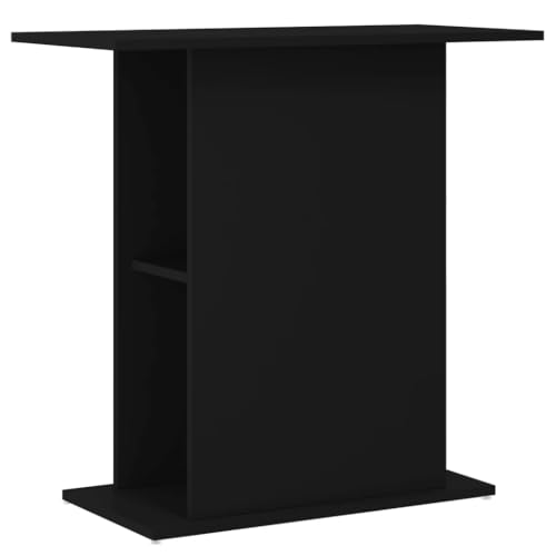 vidaXL Aquariumständer, Aquarium Unterschrank mit viel Stauraum, Aquarium Tisch mit Stabiler Oberplatte, Aquariumschrank Aquarium Halter, Schwarz Holzwerkstoff vidaXL Aquariumständer, Aquarium Unterschrank mit viel Stauraum, Aquarium Tisch mit Stabiler Oberplatte, Aquariumschrank Aquarium Halter, Schwarz Holzwerkstoff von vidaXL
