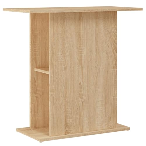 vidaXL Aquariumständer, Aquarium Unterschrank mit viel Stauraum, Aquarium Tisch mit Stabiler Oberplatte, Aquariumschrank Aquarium Halter, Sonoma Eiche Holzwerkstoff vidaXL Aquariumständer, Aquarium Unterschrank mit viel Stauraum, Aquarium Tisch mit Stabiler Oberplatte, Aquariumschrank Aquarium Halter, Sonoma Eiche Holzwerkstoff von vidaXL