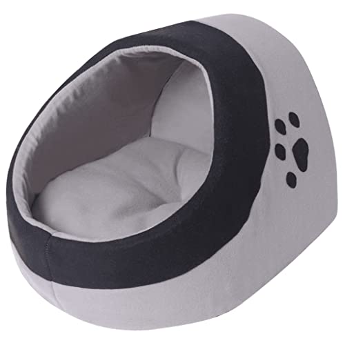 vidaXL Cat Cubby Schlafkorb für Haustiere, Grau / Schwarz vidaXL Cat Cubby Schlafkorb für Haustiere, Grau / Schwarz von vidaXL