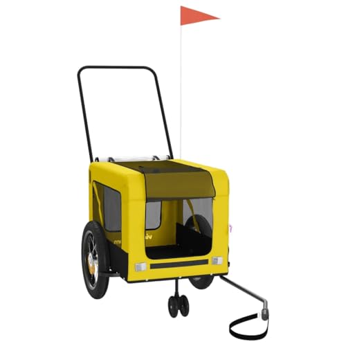 vidaXL Fahrradanhänger Hund Fahrradanhänger Hunde Radanhänger vidaXL Fahrradanhänger Hund Fahrradanhänger Hunde Radanhänger von vidaXL