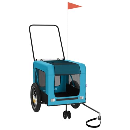 vidaXL Fahrradanhänger Hund Fahrradanhänger Hunde Radanhänger vidaXL Fahrradanhänger Hund Fahrradanhänger Hunde Radanhänger von vidaXL