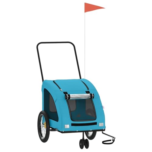 vidaXL Fahrradanhänger Hund Fahrradanhänger Hunde Radanhänger vidaXL Fahrradanhänger Hund Fahrradanhänger Hunde Radanhänger von vidaXL