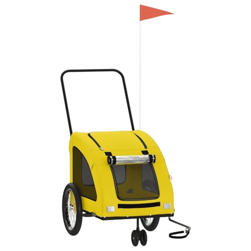 vidaXL Fahrradanhänger Hund Fahrradanhänger Hunde Radanhänger vidaXL Fahrradanhänger Hund Fahrradanhänger Hunde Radanhänger von vidaXL