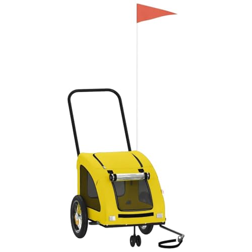 vidaXL Fahrradanhänger Hund Fahrradanhänger Hunde Radanhänger von vidaXL