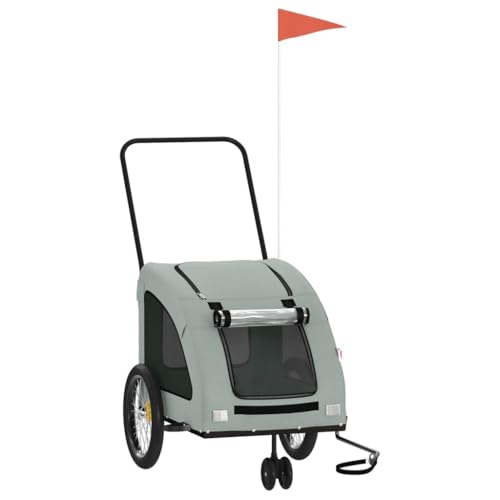 vidaXL Fahrradanhänger Hund Fahrradanhänger Hunde Radanhänger vidaXL Fahrradanhänger Hund Fahrradanhänger Hunde Radanhänger von vidaXL