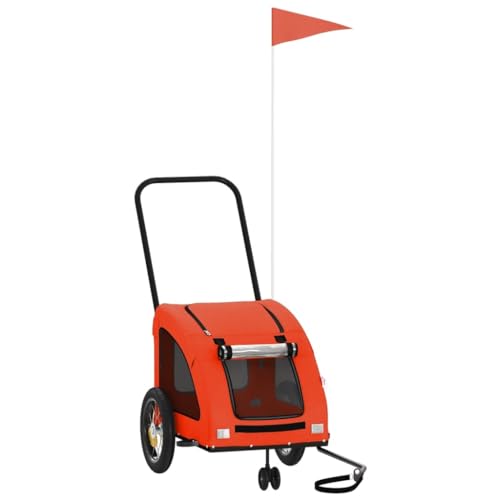 vidaXL Fahrradanhänger Hund Fahrradanhänger Hunde Radanhänger von vidaXL