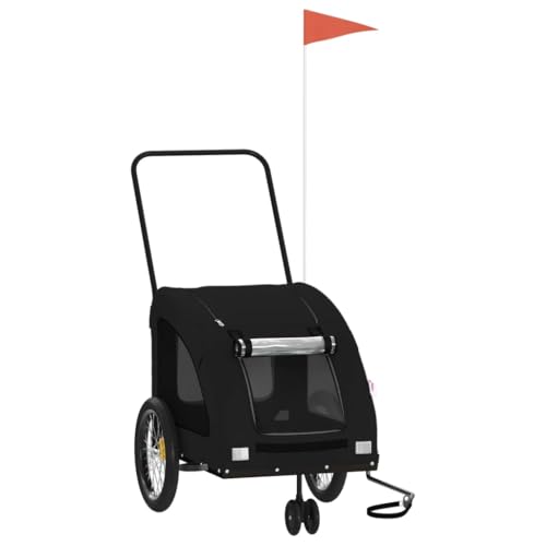 vidaXL Fahrradanhänger Hund Fahrradanhänger Hunde Radanhänger vidaXL Fahrradanhänger Hund Fahrradanhänger Hunde Radanhänger von vidaXL