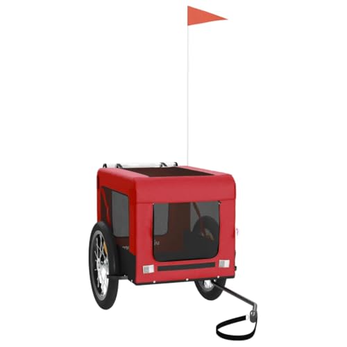 vidaXL Fahrradanhänger Hund Fahrradanhänger Hunde Radanhänger vidaXL Fahrradanhänger Hund Fahrradanhänger Hunde Radanhänger von vidaXL