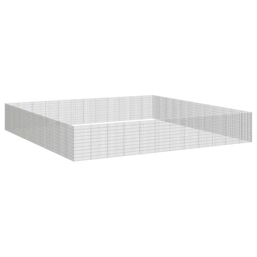 vidaXL Freilaufgehege 48-teilig 54x100 cm Verzinktes Eisen, Gehege, Kleintiergehege, Freigehege, Gehegen, Kleintiergehegen, Freigehegen von vidaXL