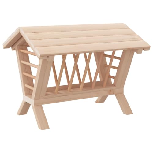 vidaXL Heuraufe für Kaninchen 44x33x33 cm Massivholz Tanne vidaXL Heuraufe für Kaninchen 44x33x33 cm Massivholz Tanne von vidaXL