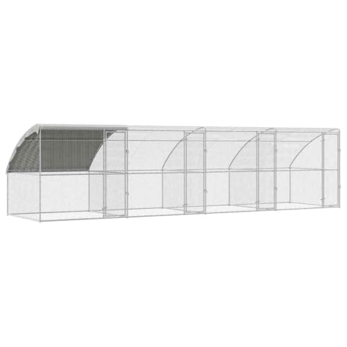 vidaXL Hühnerstall - Geflügelkäfig für den Außenbereich, Tierunterkunft im Garten, Hühnerhaus und Schutzplatz von vidaXL