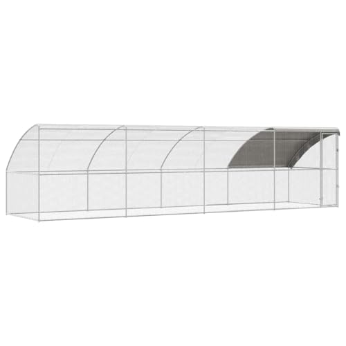 vidaXL Hühnerstall - Geflügelkäfig für draußen, Tiergehege, Gartenhühnerhaus und Unterstand von vidaXL