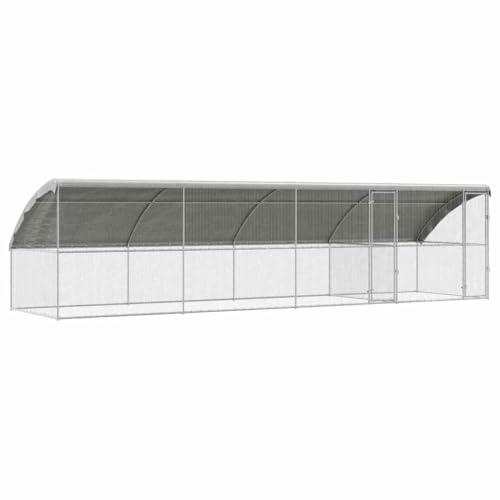 vidaXL Hühnerstall mit Außengehege - Haustierunterkunft für Dein Geflügel, ideales Gartenhaus für Hühner und Vögel. von vidaXL