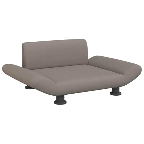 vidaXL Hundebett, Hundekissen mit weicher Polsterung, Hundesofa Hundecouch für kleine Hunde Haustiere, Haustierbett Katzenbett, Taupe Stoff vidaXL Hundebett, Hundekissen mit weicher Polsterung, Hundesofa Hundecouch für kleine Hunde Haustiere, Haustierbett Katzenbett, Taupe Stoff von vidaXL