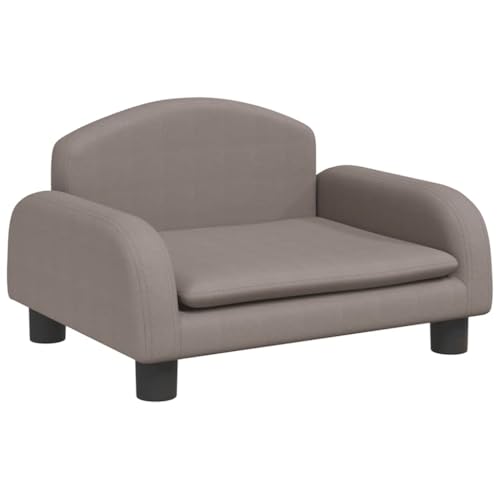 vidaXL Hundebett, Hundekissen mit weicher Polsterung, Hundesofa Hundecouch für kleine Hunde Haustiere, Haustierbett Katzenbett, Taupe Stoff vidaXL Hundebett, Hundekissen mit weicher Polsterung, Hundesofa Hundecouch für kleine Hunde Haustiere, Haustierbett Katzenbett, Taupe Stoff von vidaXL
