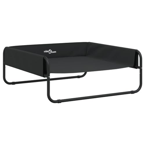 vidaXL Hundebett, Outdoor Erhöhtes Haustierbett, Hundeliege Stahlgestell, Haustierliege Hund Schlafplatz Hundesofa, Anthrazit Oxford-Gewebe Stahl vidaXL Hundebett, Outdoor Erhöhtes Haustierbett, Hundeliege Stahlgestell, Haustierliege Hund Schlafplatz Hundesofa, Anthrazit Oxford-Gewebe Stahl von vidaXL