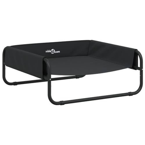 vidaXL Hundebett, Outdoor Erhöhtes Haustierbett, Hundeliege Stahlgestell, Haustierliege Hund Schlafplatz Hundesofa, Anthrazit Oxford-Gewebe Stahl vidaXL Hundebett, Outdoor Erhöhtes Haustierbett, Hundeliege Stahlgestell, Haustierliege Hund Schlafplatz Hundesofa, Anthrazit Oxford-Gewebe Stahl von vidaXL
