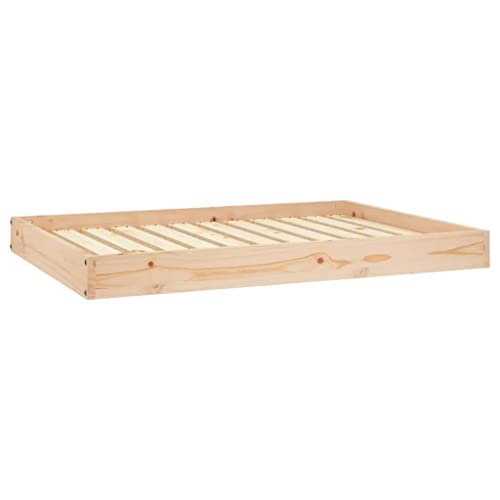 vidaXL Hundebett 101,5x74x9cm Massivholz Kiefer Hundekorb Hundesofa Tierbett vidaXL Hundebett 101,5x74x9cm Massivholz Kiefer Hundekorb Hundesofa Tierbett von vidaXL