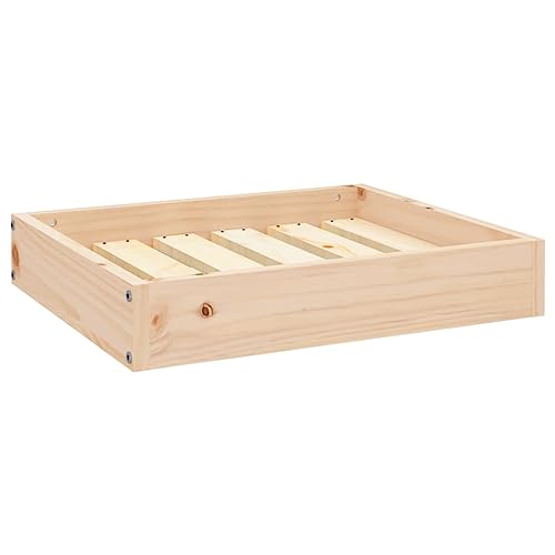 vidaXL Hundebett 51,5x44x9cm Massivholz Kiefer Hundekorb Hundesofa Tierbett vidaXL Hundebett 51,5x44x9cm Massivholz Kiefer Hundekorb Hundesofa Tierbett von vidaXL