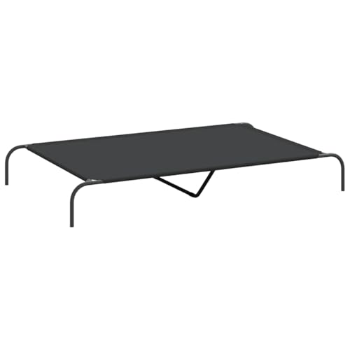 vidaXL Hundebett Erhöht Schwarz 150x90x20 cm Oxford-Gewebe und Stahl, Hundeliege, Hundesofa, Hundecouch, Haustierliege, Hunde Schlafplatz vidaXL Hundebett Erhöht Schwarz 150x90x20 cm Oxford-Gewebe und Stahl, Hundeliege, Hundesofa, Hundecouch, Haustierliege, Hunde Schlafplatz von vidaXL