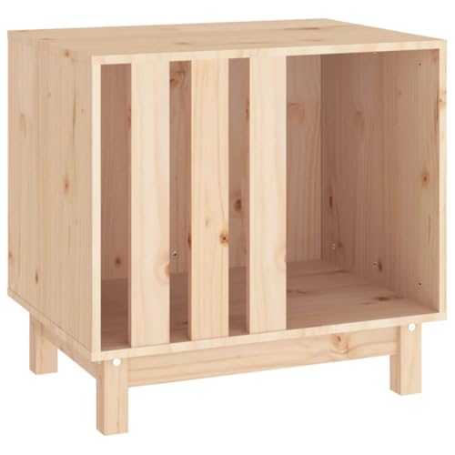 vidaXL Hundehütte 60x45x57cm Massivholz Kiefer Hundehaus Hundehöhle Hundebett vidaXL Hundehütte 60x45x57cm Massivholz Kiefer Hundehaus Hundehöhle Hundebett von vidaXL