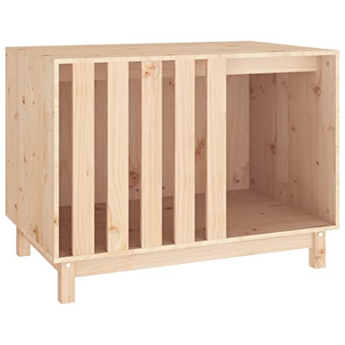 vidaXL Hundehütte 90x60x67cm Massivholz Kiefer Hundehaus Hundehöhle Hundebett vidaXL Hundehütte 90x60x67cm Massivholz Kiefer Hundehaus Hundehöhle Hundebett von vidaXL
