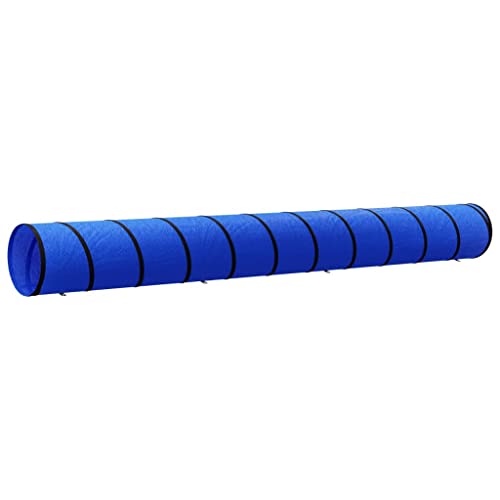 vidaXL Hundetunnel, Spieltunnel mit Heringen Tragetasche, Agility Tunnel Agility Ausrüstung für Hundetraining, Falttunnel für Hunde, Blau Polyester vidaXL Hundetunnel, Spieltunnel mit Heringen Tragetasche, Agility Tunnel Agility Ausrüstung für Hundetraining, Falttunnel für Hunde, Blau Polyester von vidaXL