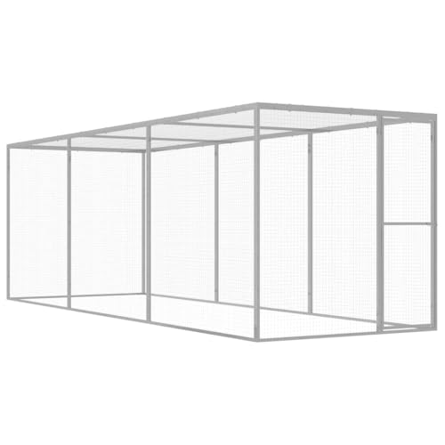 vidaXL Katzenkäfig 4,5x1,5x1,5m Verzinkter Stahl Katzengehege Haustierkäfig vidaXL Katzenkäfig 4,5x1,5x1,5m Verzinkter Stahl Katzengehege Haustierkäfig von vidaXL