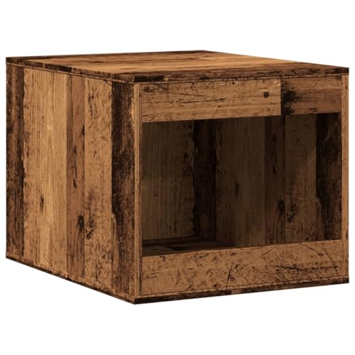 vidaXL Katzenklo Schrank, Katzenschrank Katzentoilette, Beistelltisch Katzenhaus, Katzenmöbel Verstecktes Design, Altholz-Optik Holzwerkstoff vidaXL Katzenklo Schrank, Katzenschrank Katzentoilette, Beistelltisch Katzenhaus, Katzenmöbel Verstecktes Design, Altholz-Optik Holzwerkstoff von vidaXL