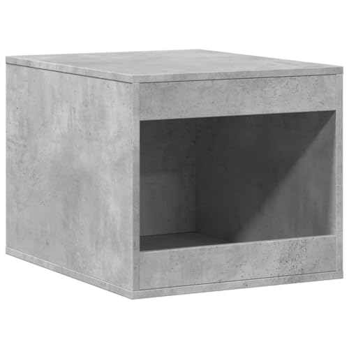 vidaXL Katzenklo Schrank, Katzenschrank Katzentoilette, Beistelltisch Katzenhaus, Katzenmöbel Verstecktes Design, Betongrau Holzwerkstoff vidaXL Katzenklo Schrank, Katzenschrank Katzentoilette, Beistelltisch Katzenhaus, Katzenmöbel Verstecktes Design, Betongrau Holzwerkstoff von vidaXL