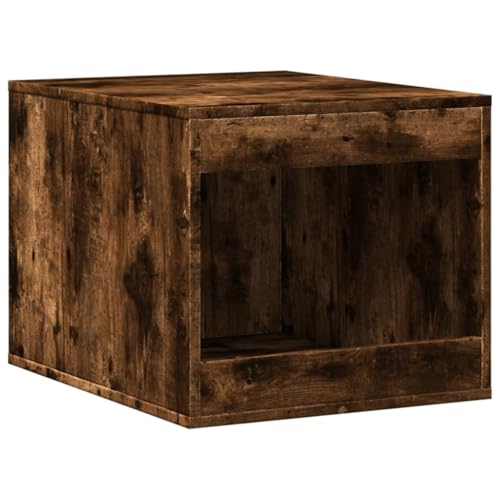 vidaXL Katzenklo Schrank, Katzenschrank Katzentoilette, Beistelltisch Katzenhaus, Katzenmöbel Verstecktes Design, Räuchereiche Holzwerkstoff vidaXL Katzenklo Schrank, Katzenschrank Katzentoilette, Beistelltisch Katzenhaus, Katzenmöbel Verstecktes Design, Räuchereiche Holzwerkstoff von vidaXL