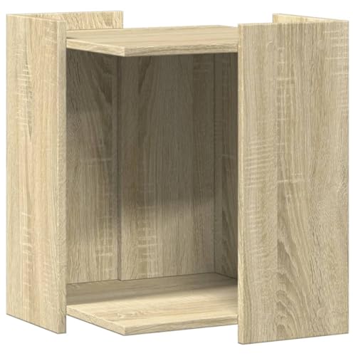 vidaXL Katzenklo Schrank, Katzenschrank Katzentoilette, Beistelltisch Katzenhaus, Katzenmöbel Verstecktes Design, Sonoma Eiche Holzwerkstoff vidaXL Katzenklo Schrank, Katzenschrank Katzentoilette, Beistelltisch Katzenhaus, Katzenmöbel Verstecktes Design, Sonoma Eiche Holzwerkstoff von vidaXL