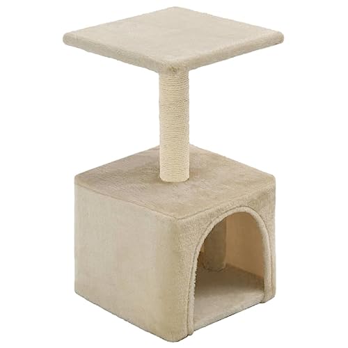 vidaXL Katzenkratzbaum Sisal 55cm Beige Kratzbaum Katzenbaum Kletterbaum vidaXL Katzenkratzbaum Sisal 55cm Beige Kratzbaum Katzenbaum Kletterbaum von vidaXL