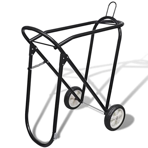 vidaXL Klappbar Sattelcaddy für Westernsattel Sattelkarre Sattelbock Sattelwagen vidaXL Klappbar Sattelcaddy für Westernsattel Sattelkarre Sattelbock Sattelwagen von vidaXL