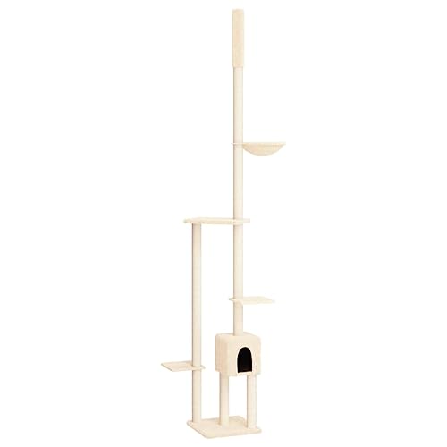 vidaXL Kratzbaum Deckenhoch Creme 258,5-284,5 cm vidaXL Kratzbaum Deckenhoch Creme 258,5-284,5 cm von vidaXL
