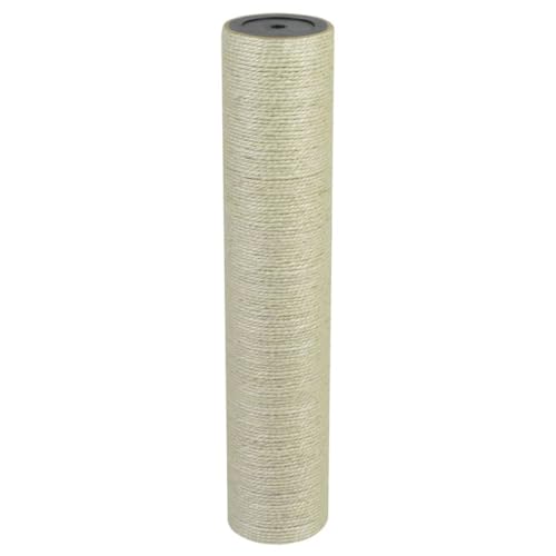 vidaXL Kratzsäule 8x40cm 8mm Beige Sisalstamm Kratzstamm Katzen Kratzbaum vidaXL Kratzsäule 8x40cm 8mm Beige Sisalstamm Kratzstamm Katzen Kratzbaum von vidaXL
