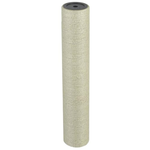 vidaXL Kratzsäule 8x45cm 10mm Beige Sisalstamm Kratzstamm Katzen Kratzbaum vidaXL Kratzsäule 8x45cm 10mm Beige Sisalstamm Kratzstamm Katzen Kratzbaum von vidaXL