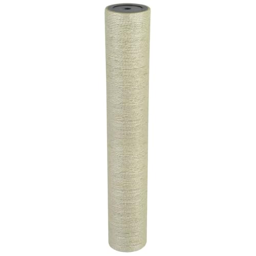 vidaXL Kratzsäule 8x50cm 8mm Beige Sisalstamm Kratzstamm Katzen Kratzbaum vidaXL Kratzsäule 8x50cm 8mm Beige Sisalstamm Kratzstamm Katzen Kratzbaum von vidaXL