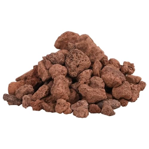 vidaXL Lavagranulat, Lavastein Biologische Filter, Multifunktional Lavamulch für Aquarium Landschaftsbau, Vulkangestein Garten Deko Steine, Rot 10 kg 1-2 cm vidaXL Lavagranulat, Lavastein Biologische Filter, Multifunktional Lavamulch für Aquarium Landschaftsbau, Vulkangestein Garten Deko Steine, Rot 10 kg 1-2 cm von vidaXL