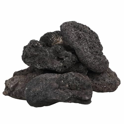 vidaXL Lavagranulat, Lavastein Biologische Filter, Multifunktional Lavamulch für Aquarium Landschaftsbau, Vulkangestein Garten Deko Steine, Schwarz 10 kg 10-30 cm vidaXL Lavagranulat, Lavastein Biologische Filter, Multifunktional Lavamulch für Aquarium Landschaftsbau, Vulkangestein Garten Deko Steine, Schwarz 10 kg 10-30 cm von vidaXL
