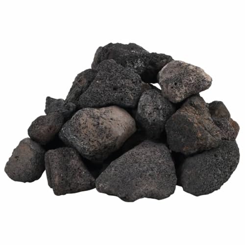 vidaXL Lavagranulat, Lavastein Biologische Filter, Multifunktional Lavamulch für Aquarium Landschaftsbau, Vulkangestein Garten Deko Steine, Schwarz 10 kg 5-8 cm vidaXL Lavagranulat, Lavastein Biologische Filter, Multifunktional Lavamulch für Aquarium Landschaftsbau, Vulkangestein Garten Deko Steine, Schwarz 10 kg 5-8 cm von vidaXL