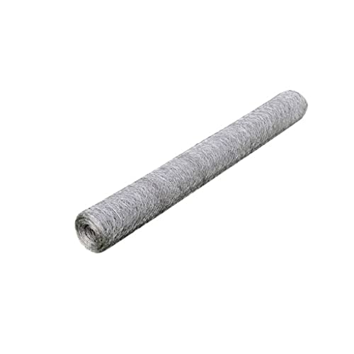 vidaXL Maschendraht Drahtgeflecht Drahtzaun Verzinkter Stahl 25×1 m Silbern vidaXL Maschendraht Drahtgeflecht Drahtzaun Verzinkter Stahl 25×1 m Silbern von vidaXL