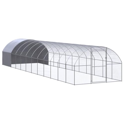 vidaXL Outdoor Hühnerstall 3x12x2m Verzinkter Stahl Hühnerhaus Geflügelstall vidaXL Outdoor Hühnerstall 3x12x2m Verzinkter Stahl Hühnerhaus Geflügelstall von vidaXL