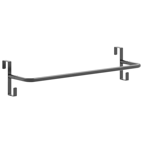 vidaXL Satteldeckenhalter, Sattelpolster Satteldecken Halter, Schabrackenhalter für Scheune Sattelkammer Stall, Pferdedeckenhalter, Schwarz Eisen von vidaXL